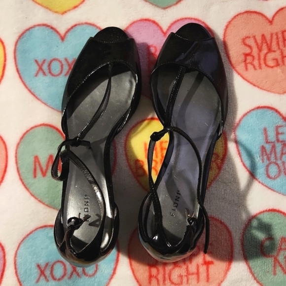 FIONI Clothing Shoes - Fioni 💎 Black Kitten heels